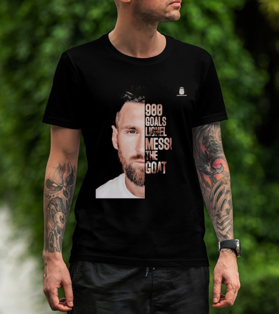Lionel Messi The GOAT 900 Goals T-Shirt