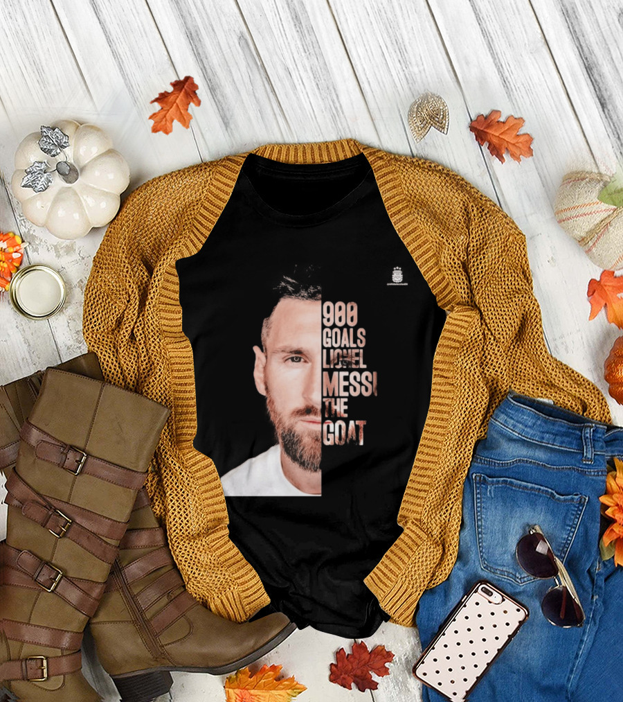 Lionel Messi The GOAT 900 Goals T-Shirt