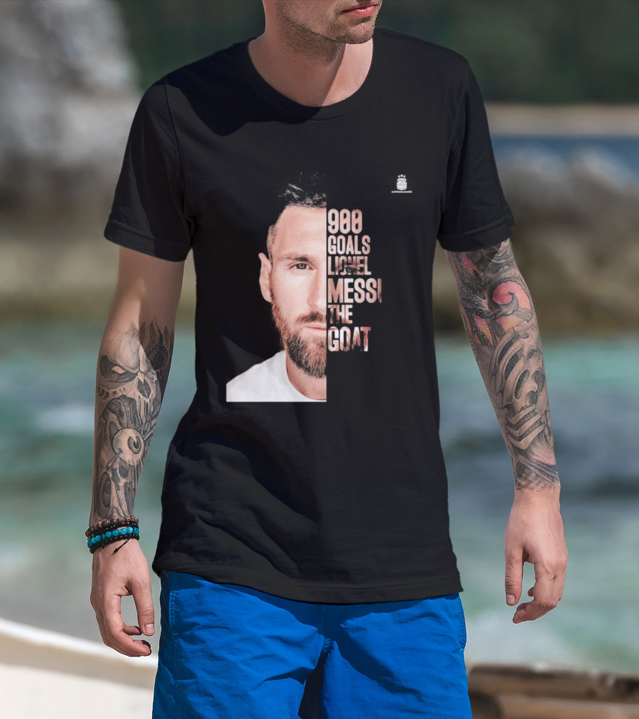 Lionel Messi The GOAT 900 Goals T-Shirt
