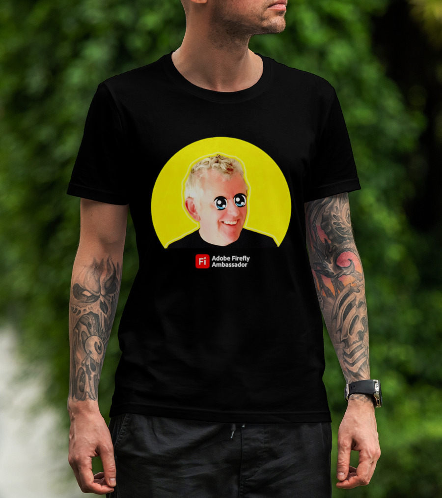 John Nack Firefly Ambassador Anime Eyes Yellow Circle Fi T-Shirt