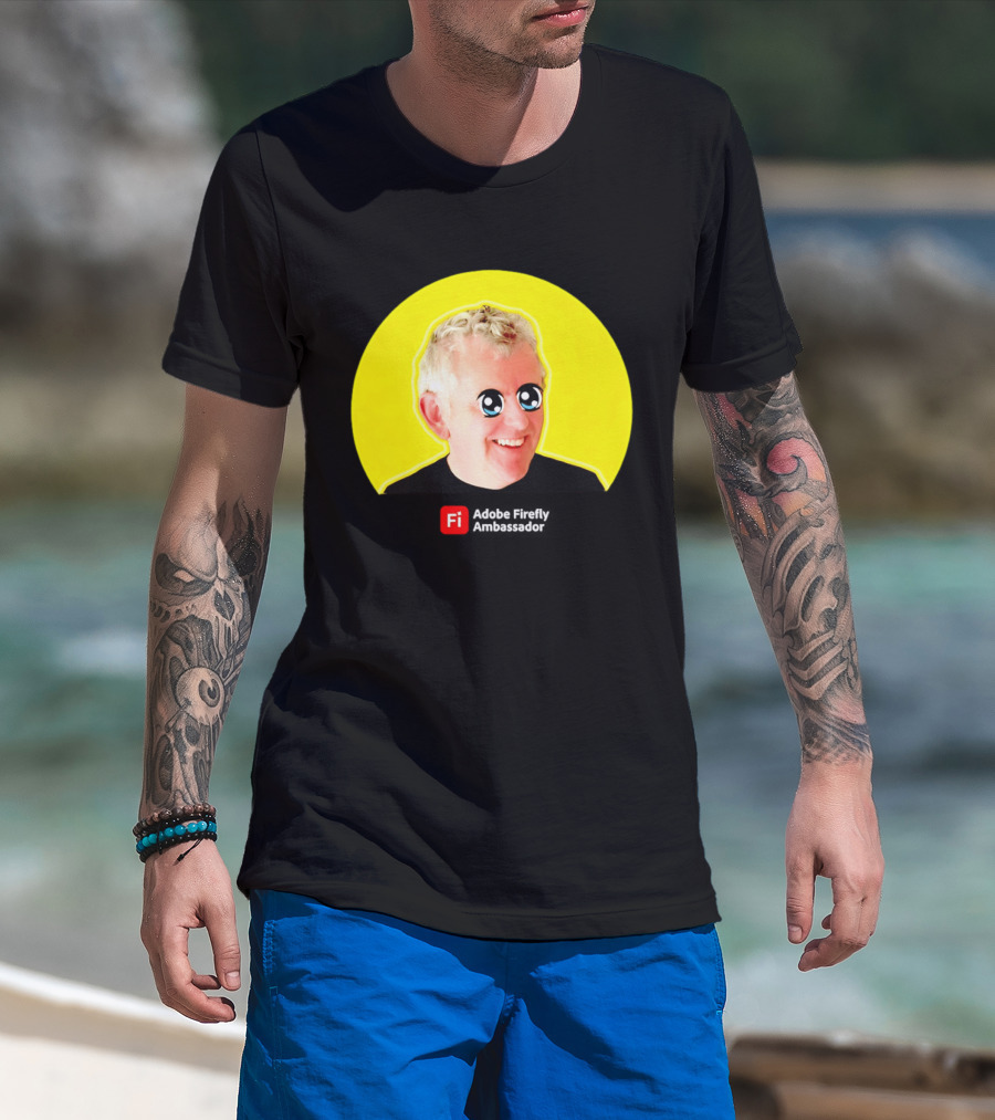 John Nack Firefly Ambassador Anime Eyes Yellow Circle Fi T-Shirt