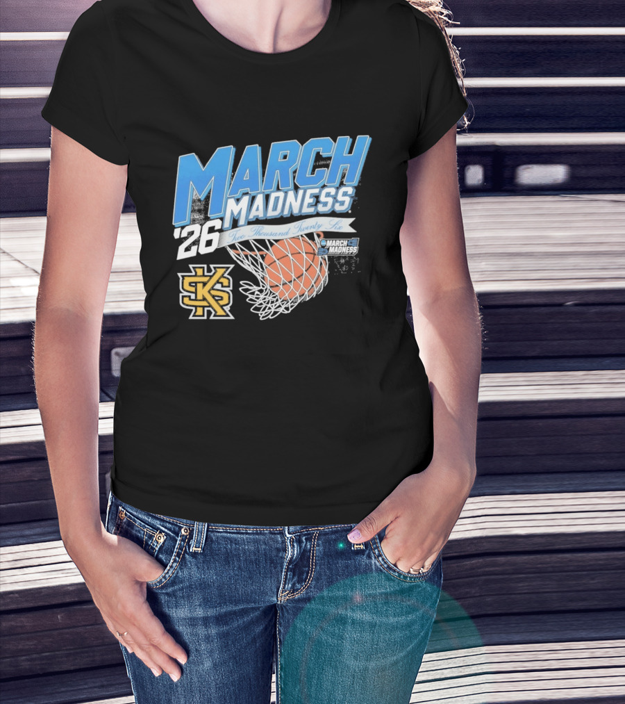 Kennesaw State Owls March Madness 2026 Two Thousand Twenty Six Basketball Net T-Shirt
