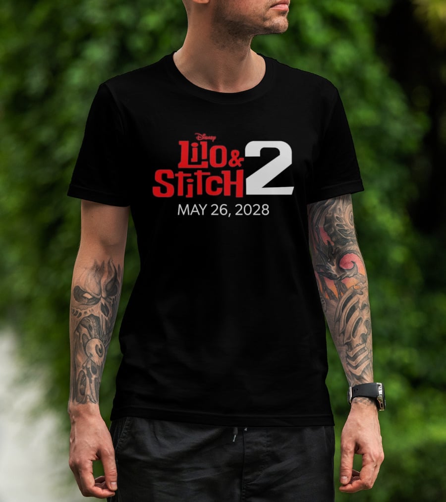 Lilo And Stitch 2 Disney May 26 2028 T-Shirt