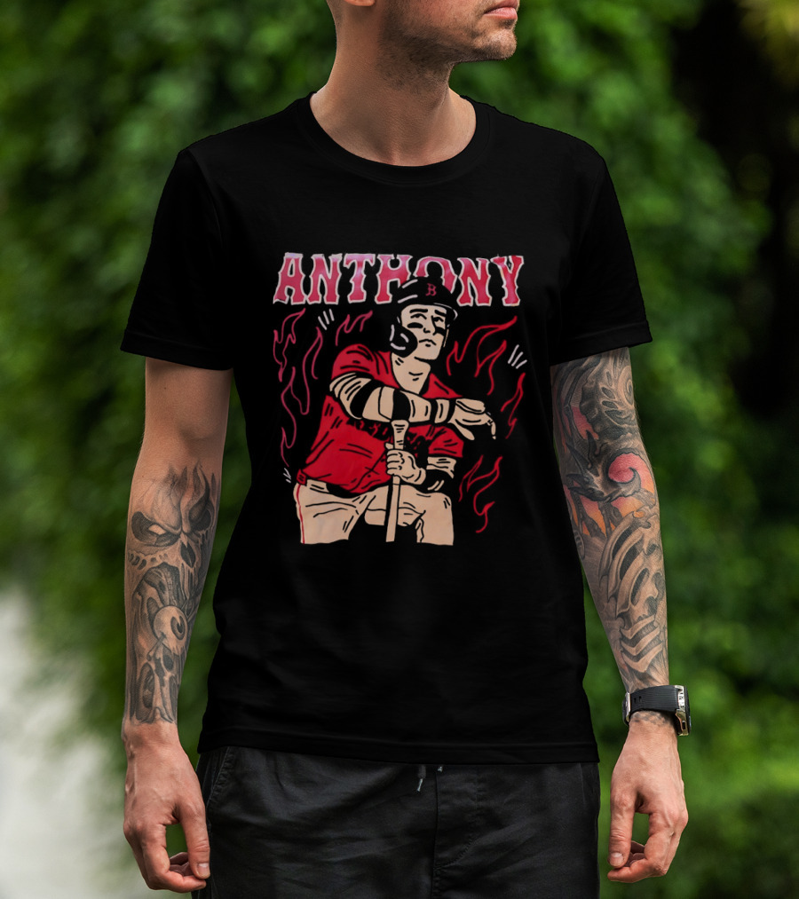 Anthony Red Sox Baseball Roman Anthony T-Shirt