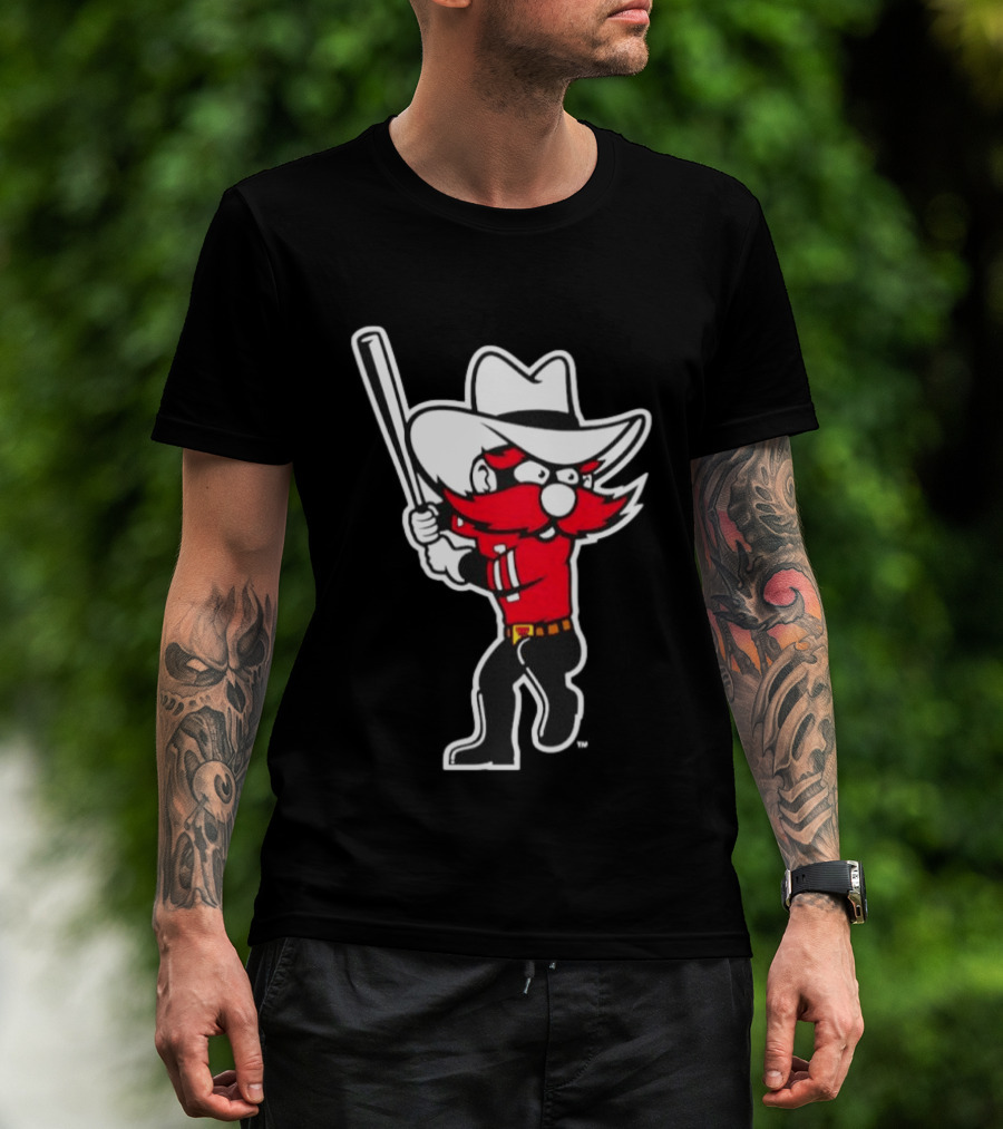 Texas Tech Red Raider NCAA Baseball Softball Raider Red T-Shirt