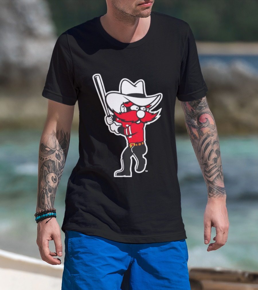 Texas Tech Red Raider NCAA Baseball Softball Raider Red T-Shirt