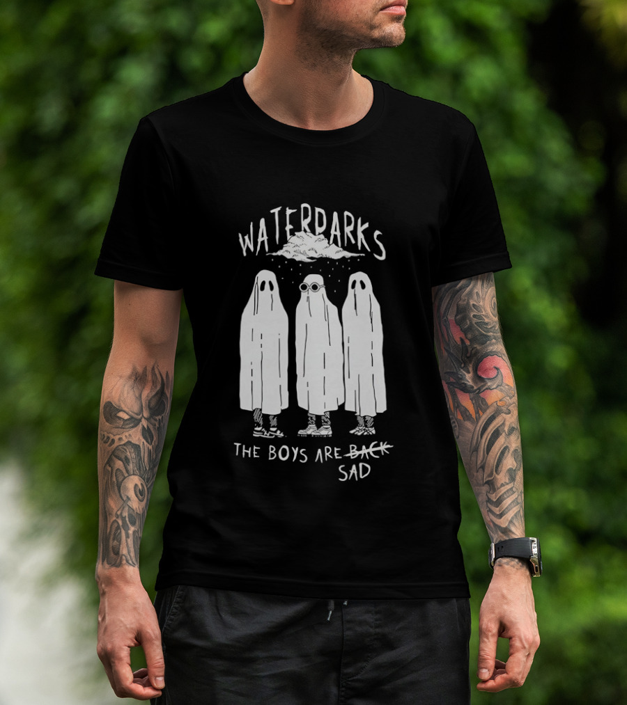 Waterparks The Boys Are Back Sad Ghosts T-Shirt