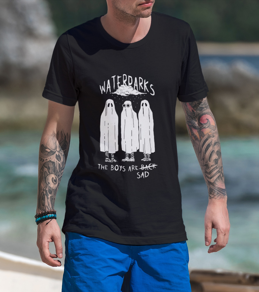 Waterparks The Boys Are Back Sad Ghosts T-Shirt