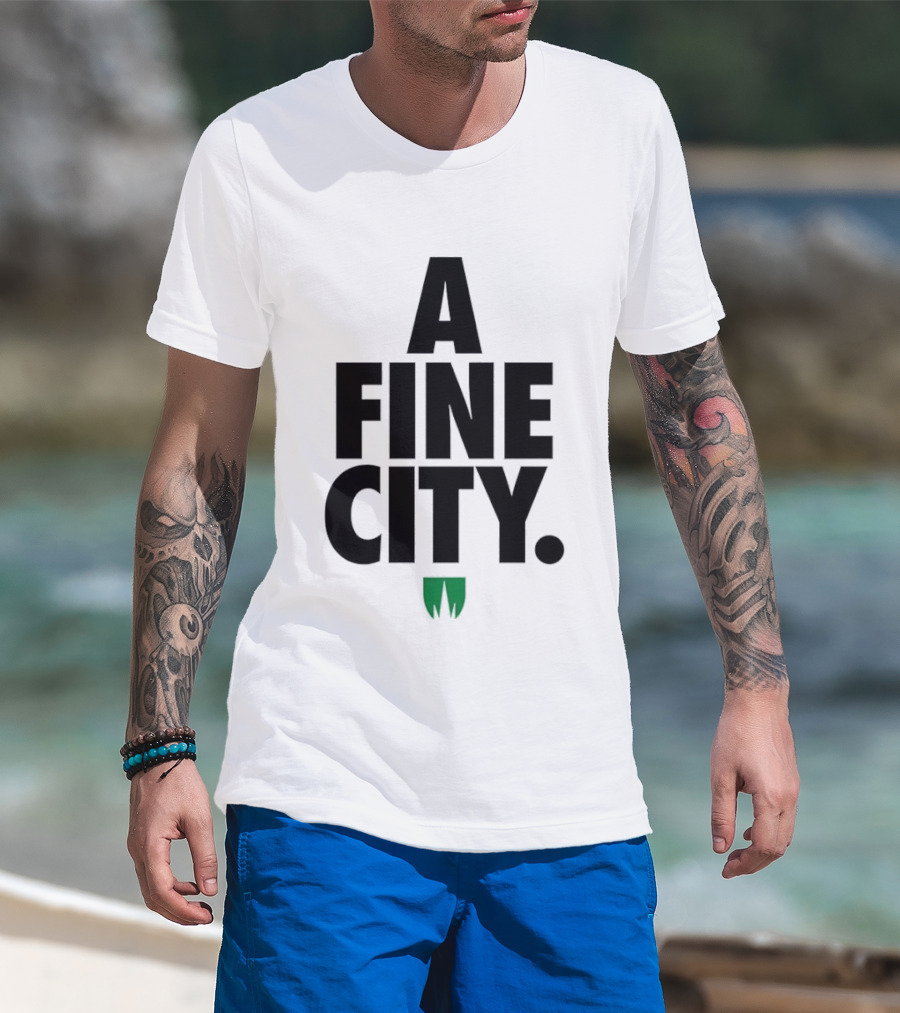 A Fine City Norwich Iconic Norwich Cathedral Spire T-Shirt