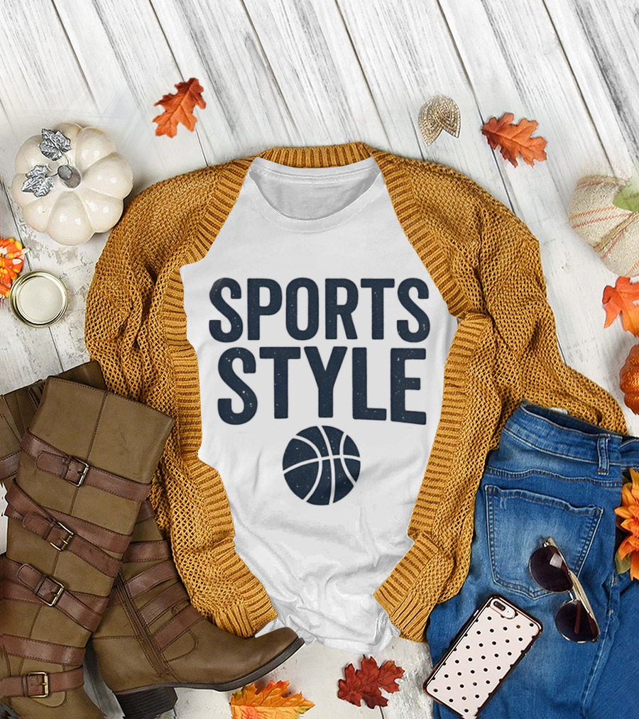 Sports Style Basketball T-Shirt