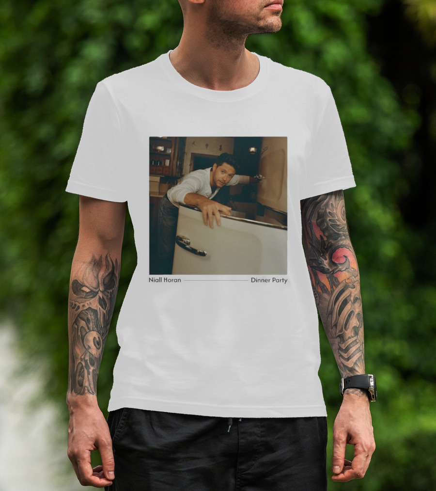 Niall Horan Dinner Party Album Cover Cooking Scene T-Shirt