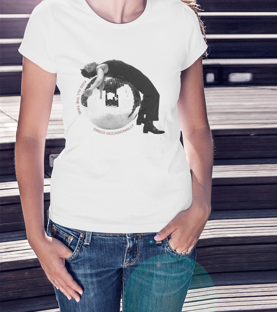 All The Time Disco Ball Harry Kiss Disco Occasionally T-Shirt