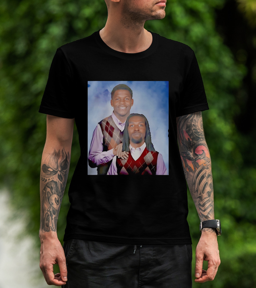 Anthony Edwards Naz Reid Step Brothers Minnesota Timberwolves T-Shirt