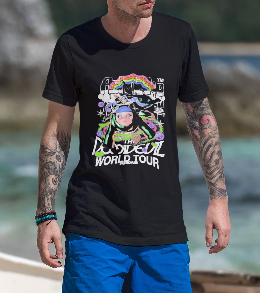 Ashnikko Demidevil World Tour Rainbow T-Shirt