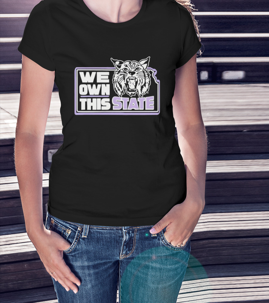 We Own This State Kansas Wildcats Basketball T-Shirt