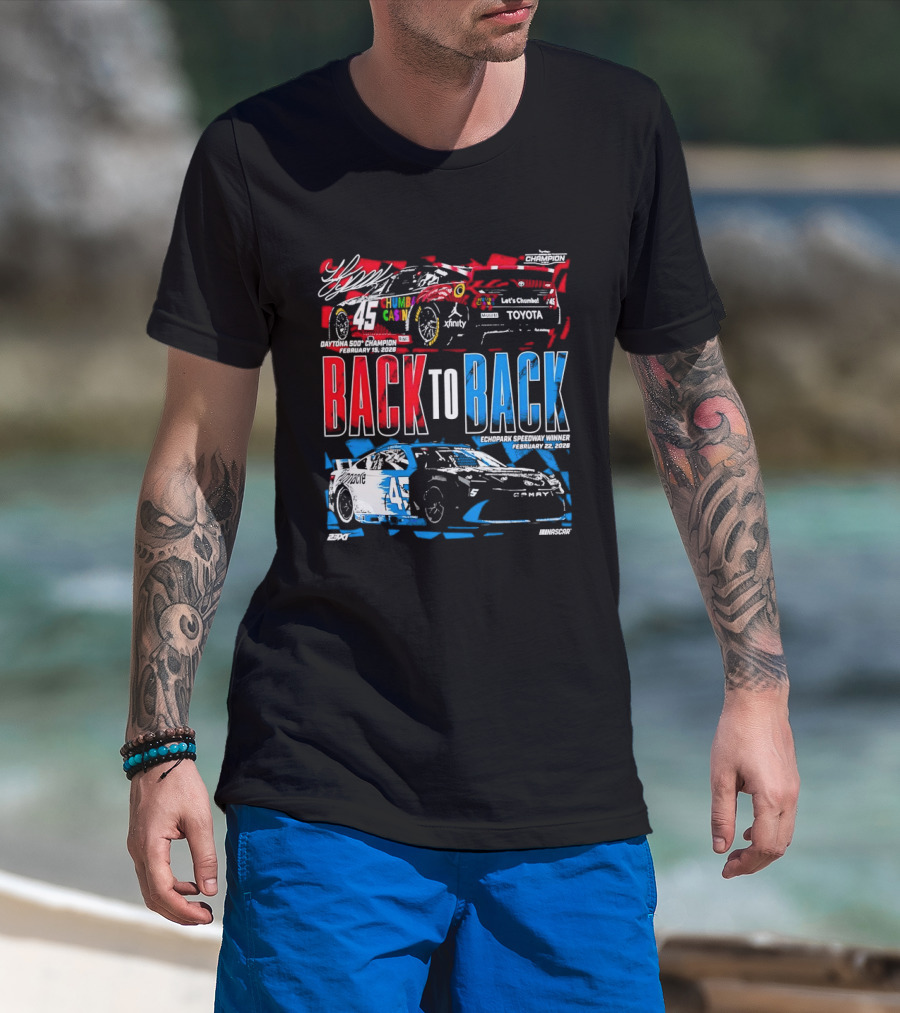 Back To Back Daytona 500 2026 Echopark Speedway Toyota Racing T-Shirt