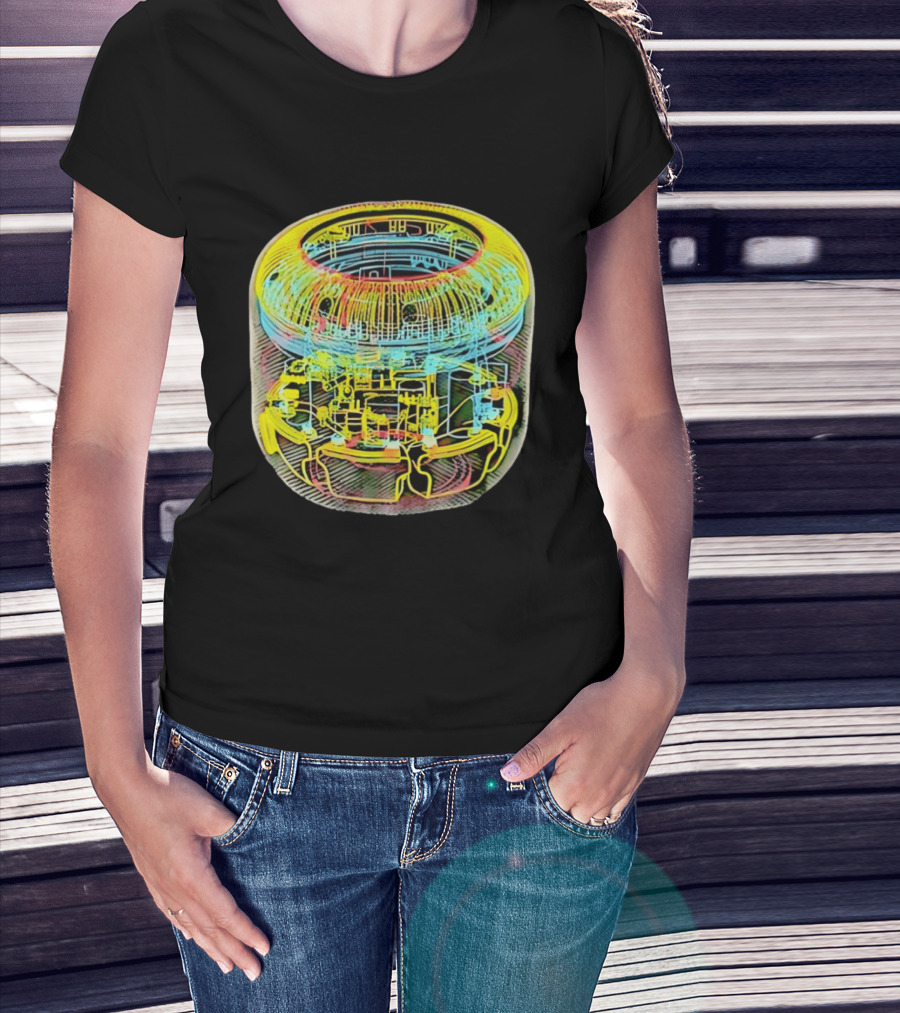 MKER Nuclear Reactor Schematic Blueprint Energy T-Shirt