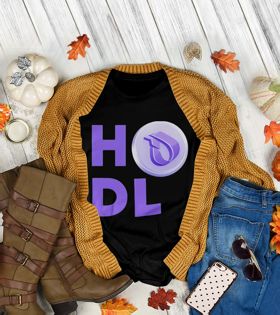 HODL Crypto Purple T-Shirt