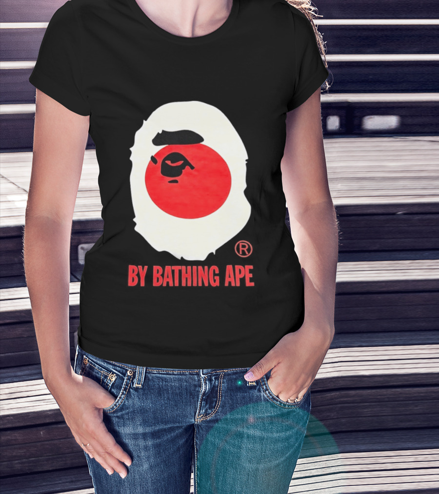 By Bathing Ape Japan Flag T-Shirt