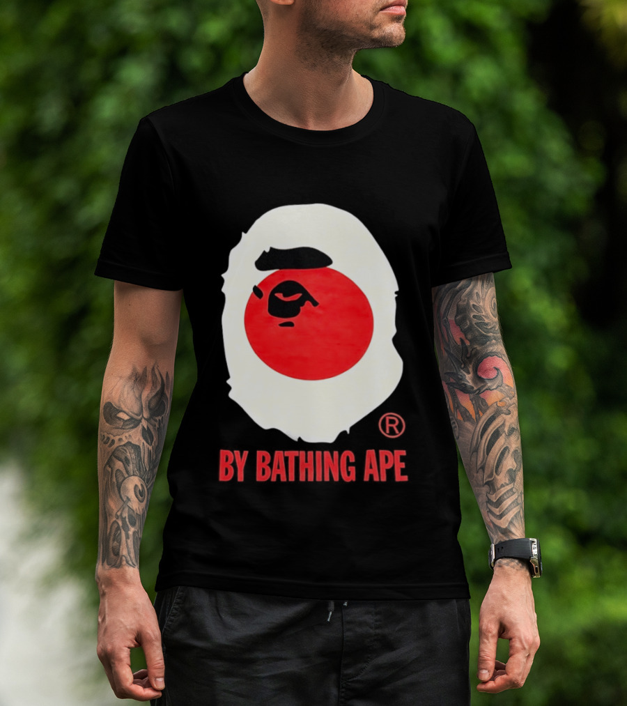 By Bathing Ape Japan Flag T-Shirt
