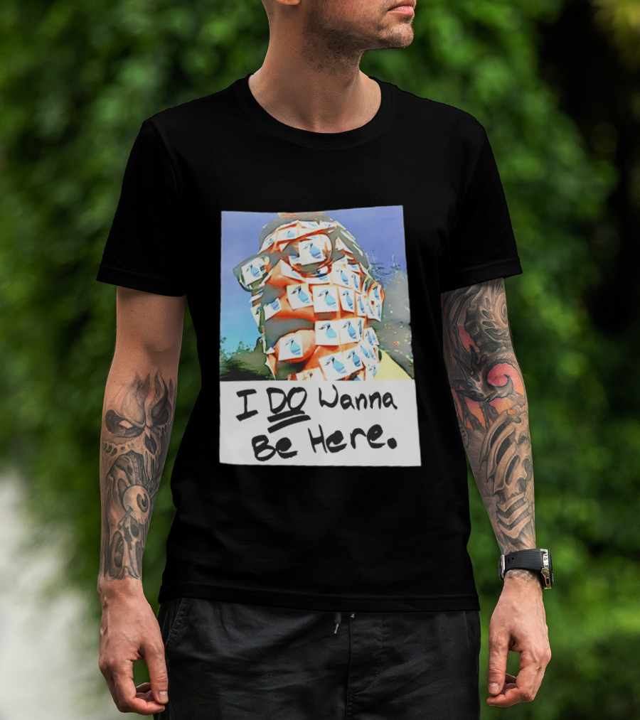 Switchfoot I Do Wanna Be Here Post It Note Collage T-Shirt