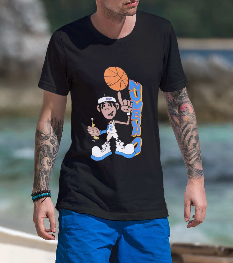 Jalen Brunson MVP Numbuh 2 New York Knicks Basketball T-Shirt