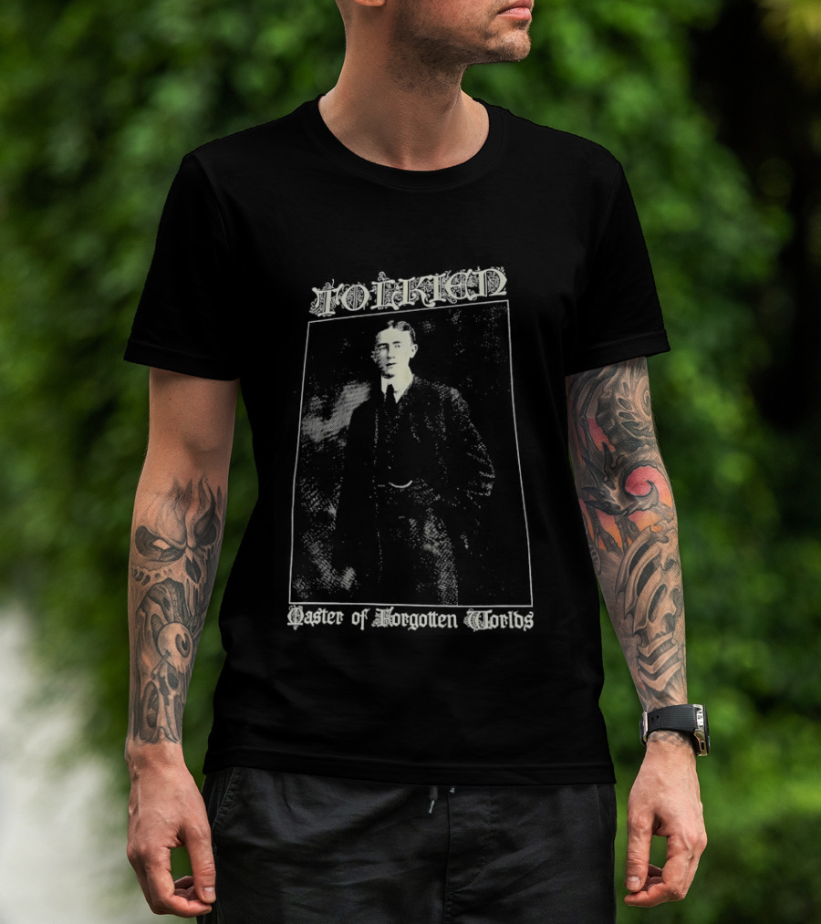 Tolkien Master Of Forgotten Worlds Journey To Unseen Realms T-Shirt