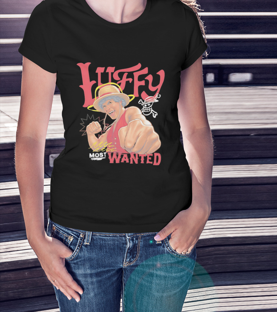 Luffy Most Wanted One Piece Live Action Season 2 T-Shirt