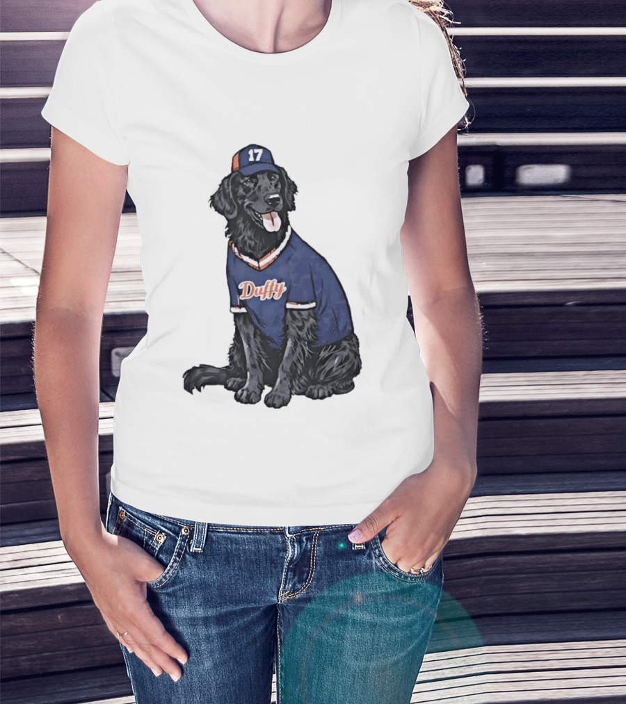 Keith Hernandez 17 New York Mets Duffy Jersey Dog T-Shirt