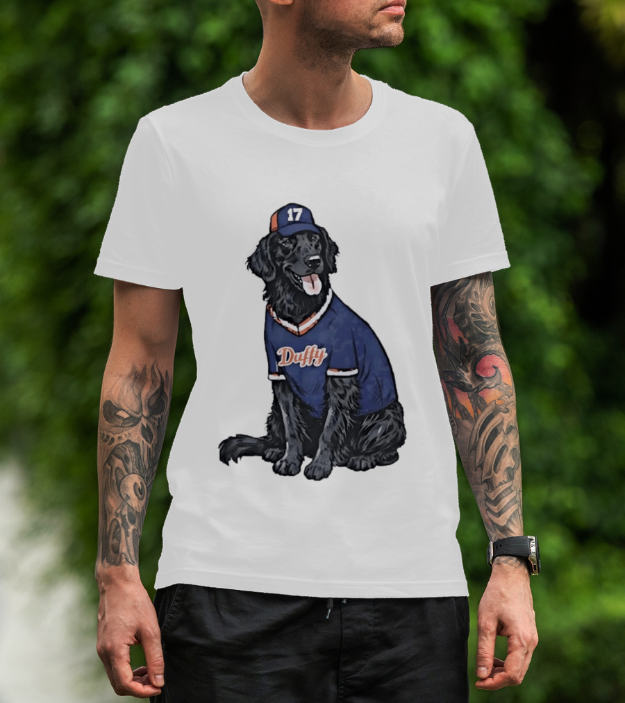 Keith Hernandez 17 New York Mets Duffy Jersey Dog T-Shirt