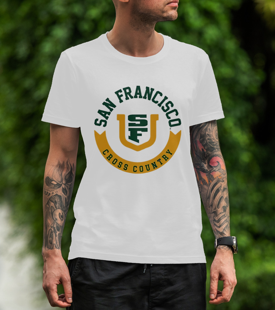 USFCA SF San Francisco Cross Country NCAA Men's T-Shirt