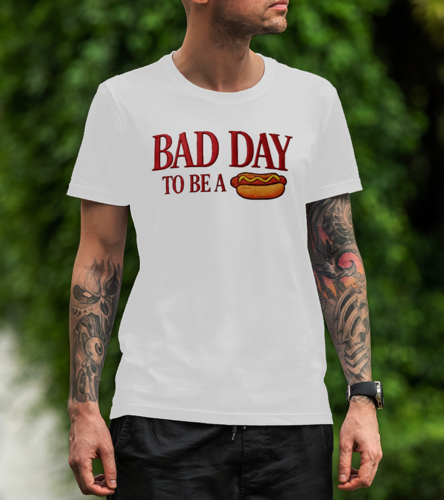 Bad Day To Be A Hot Dog Nationals T-Shirt