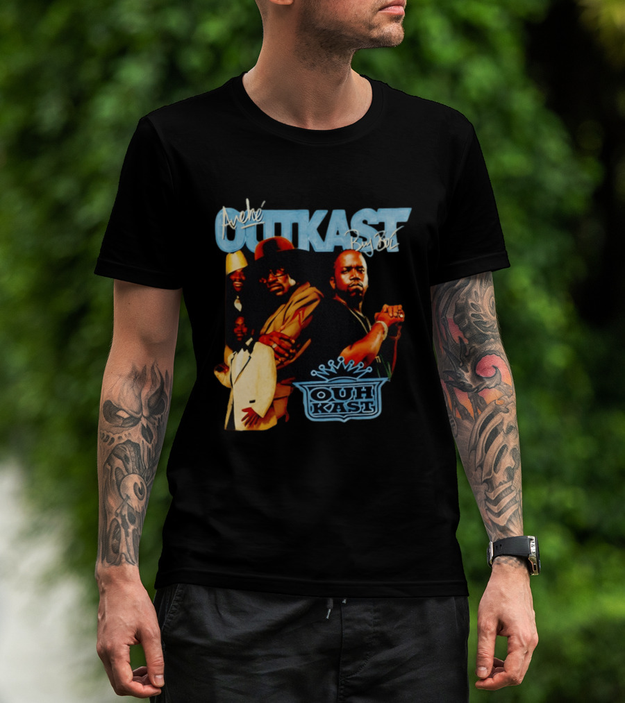 Outkast André 3000 Big Boi Signatures Iconic Hip Hop Collection T-Shirt