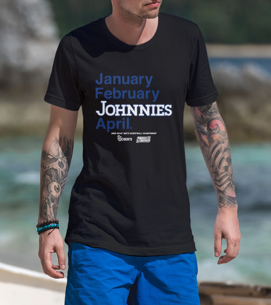 Johnnies NCAA Men's Basketball Championship March Madness 2026 T-Shirt