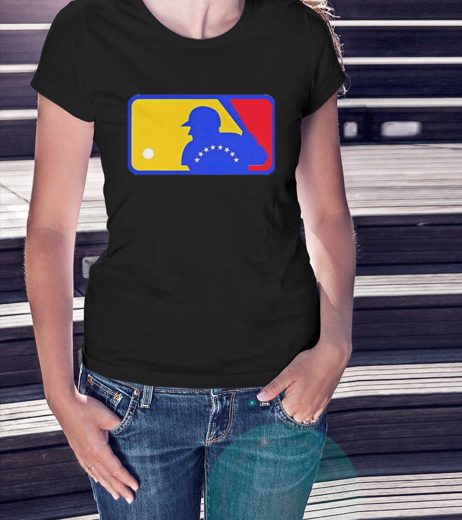 Stars And Bars Baseball T-Shirt