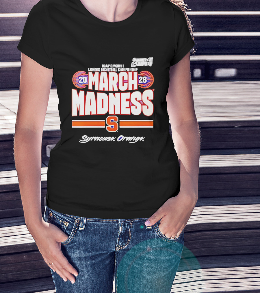 Syracuse Orange 2026 March Madness Basketball T-Shirt