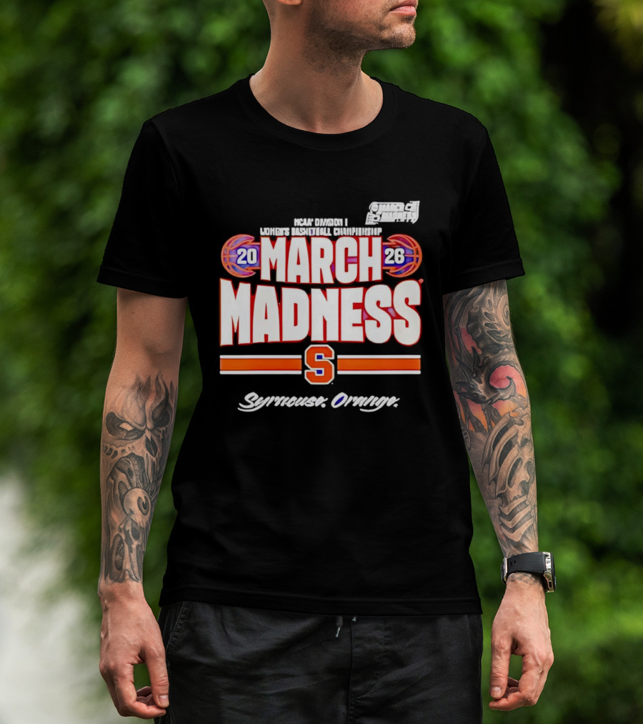 Syracuse Orange 2026 March Madness Basketball T-Shirt