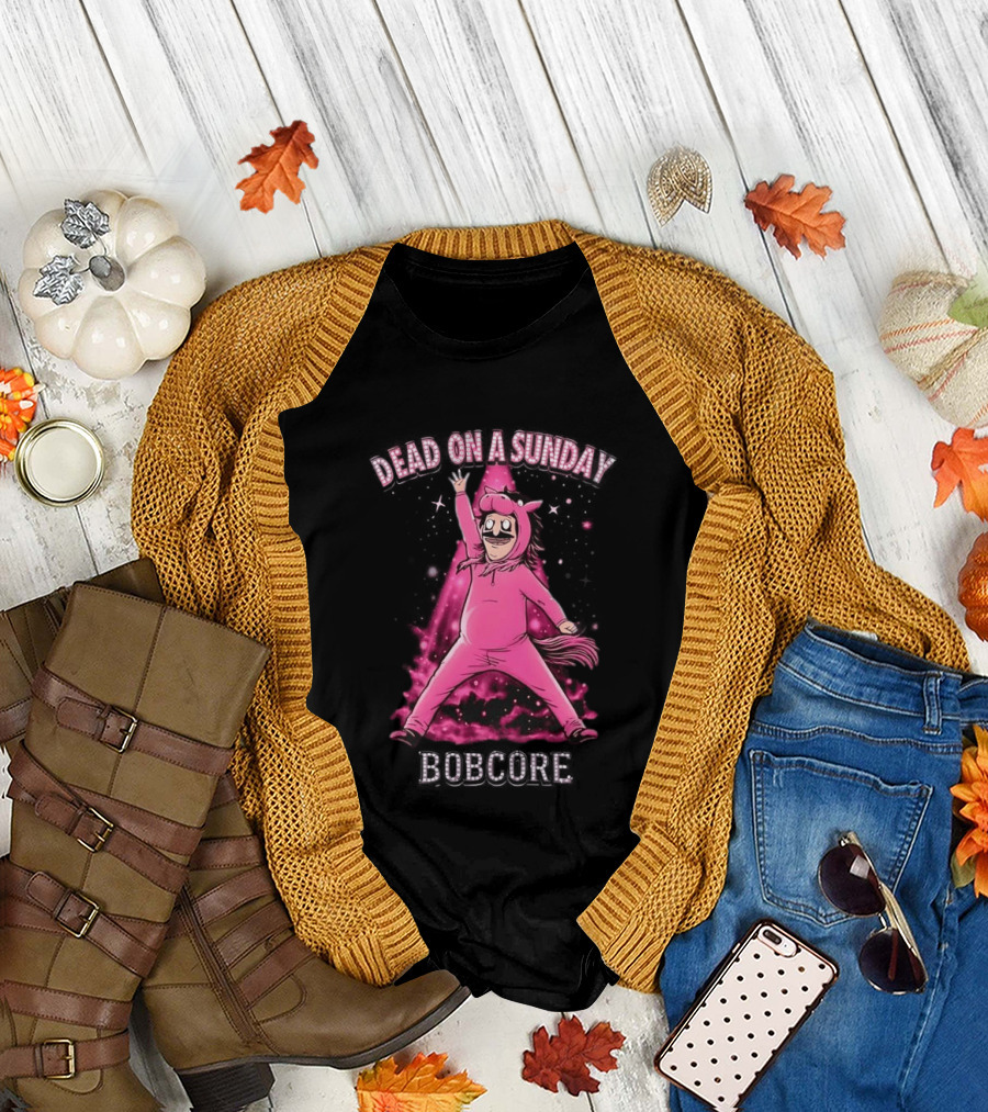 Dead on a Sunday Bobcore Pink Costume T-Shirt