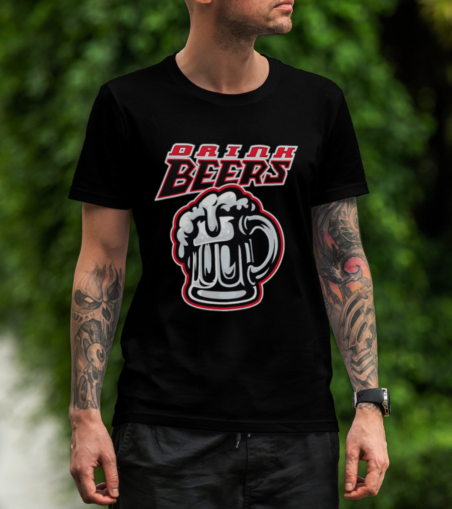 Buffalo Bills Drink Beers Football Fans Toasting T-Shirt