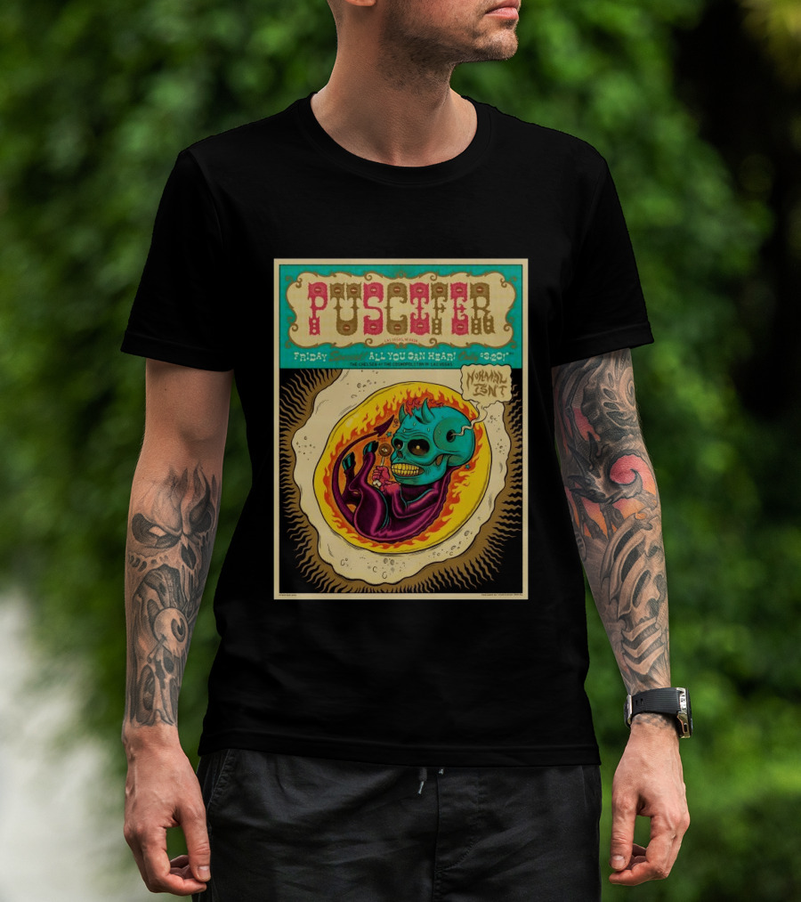 Puscifer Las Vegas March 20 2026 The Chelsea Cosmopolitan Normal Isn't Tour T-Shirt