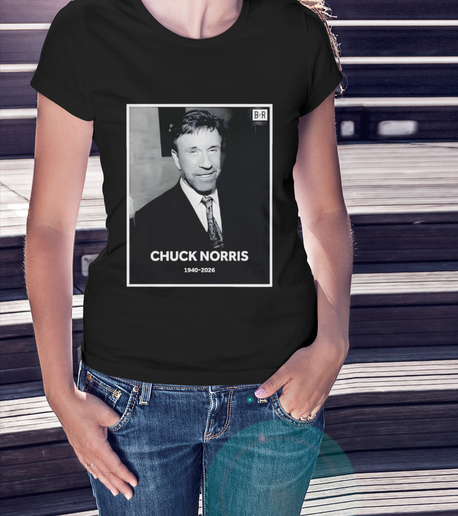 Chuck Norris 1940 2026 B R Legend T-Shirt
