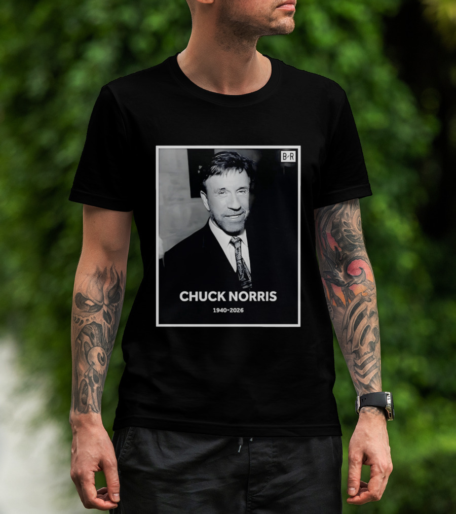 Chuck Norris 1940 2026 B R Legend T-Shirt