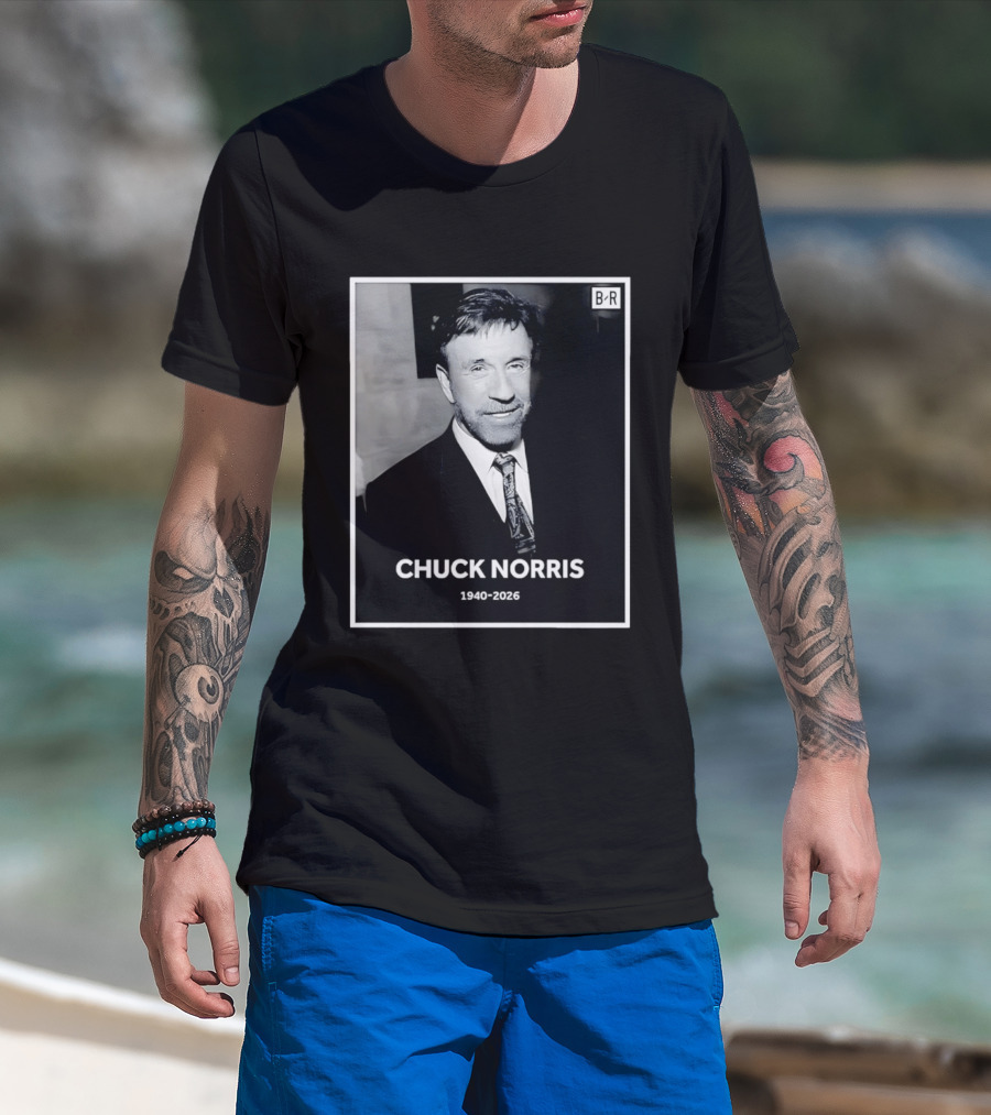 Chuck Norris 1940 2026 B R Legend T-Shirt