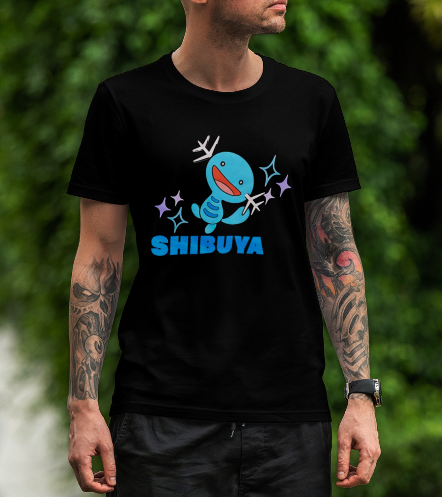 Wooper Shibuya Pokemon Center Sparkles T-Shirt