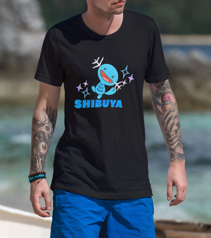 Wooper Shibuya Pokemon Center Sparkles T-Shirt