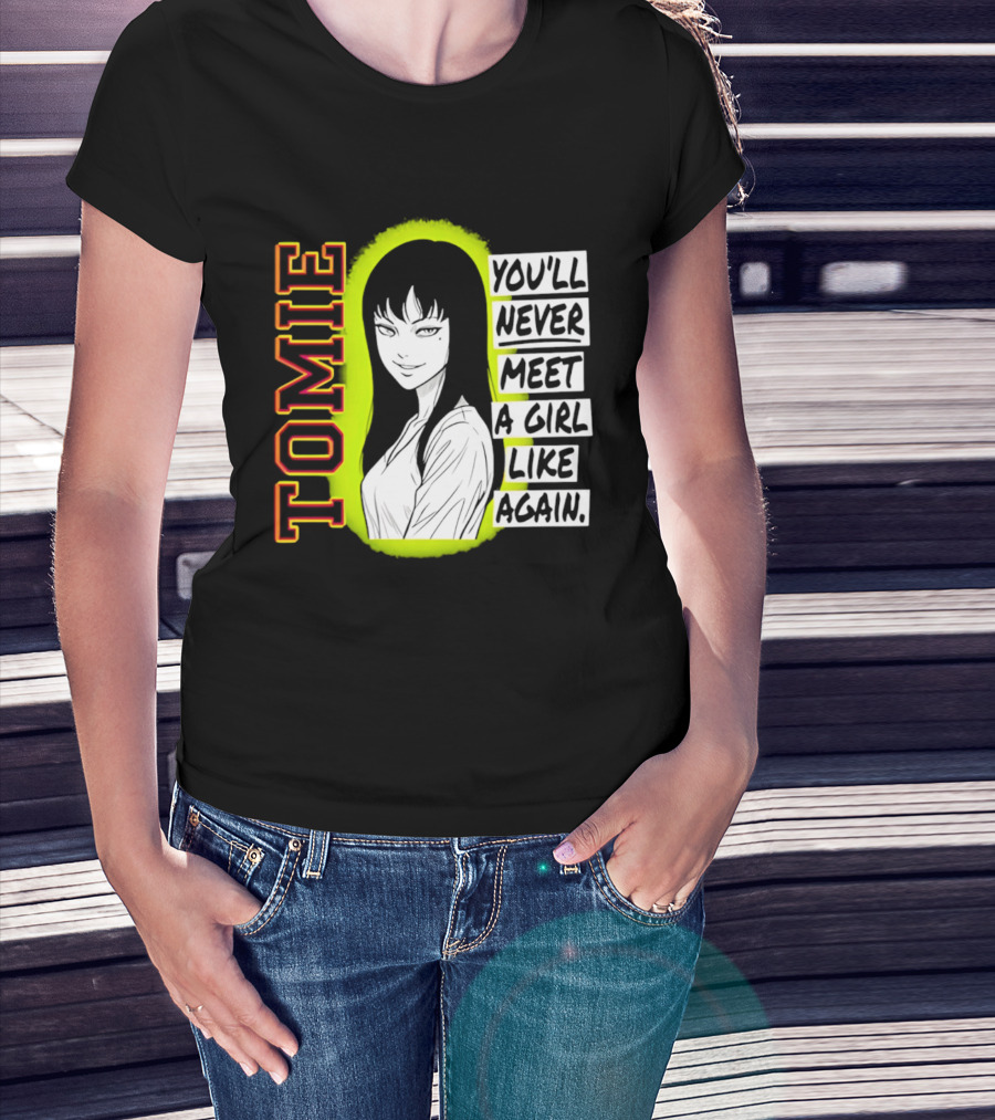 Tomie You'll Never Meet A Girl Like Me Again Junji Ito T-Shirt