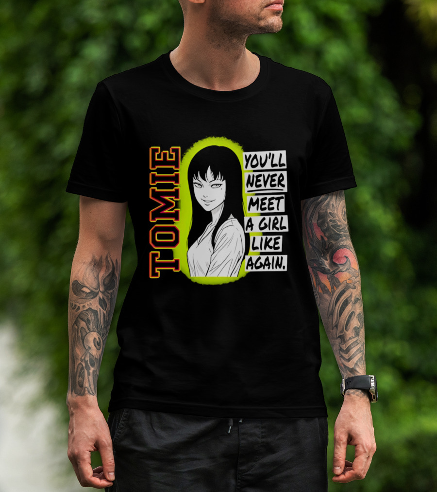 Tomie You'll Never Meet A Girl Like Me Again Junji Ito T-Shirt