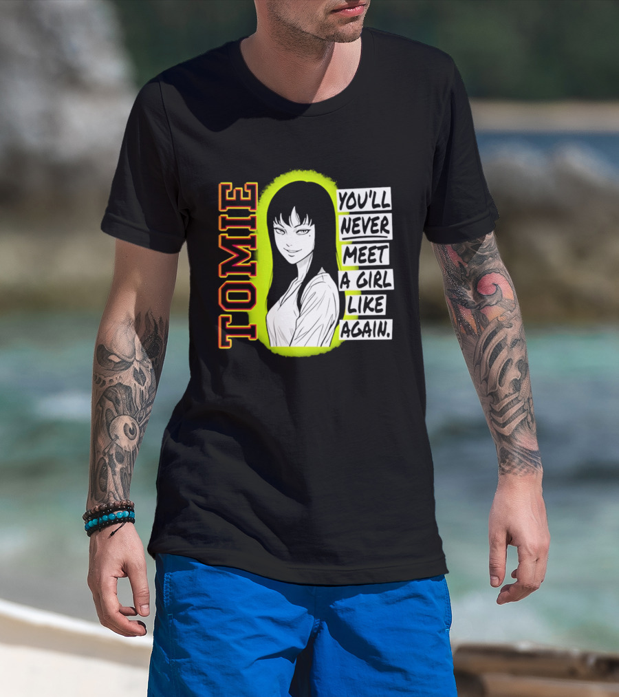 Tomie You'll Never Meet A Girl Like Me Again Junji Ito T-Shirt