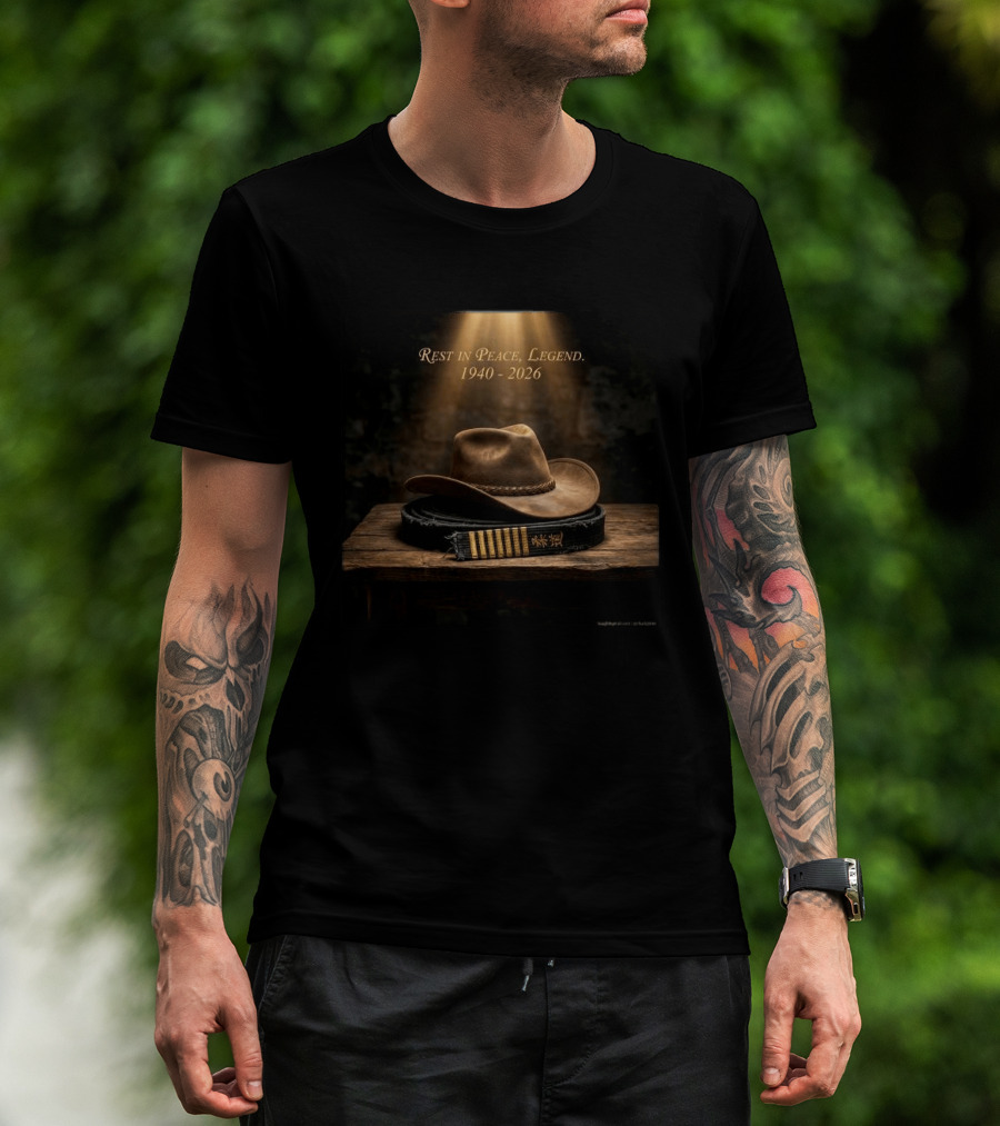 Rest In Peace Legend Chuck Norris 1940 2026 Forever T-Shirt
