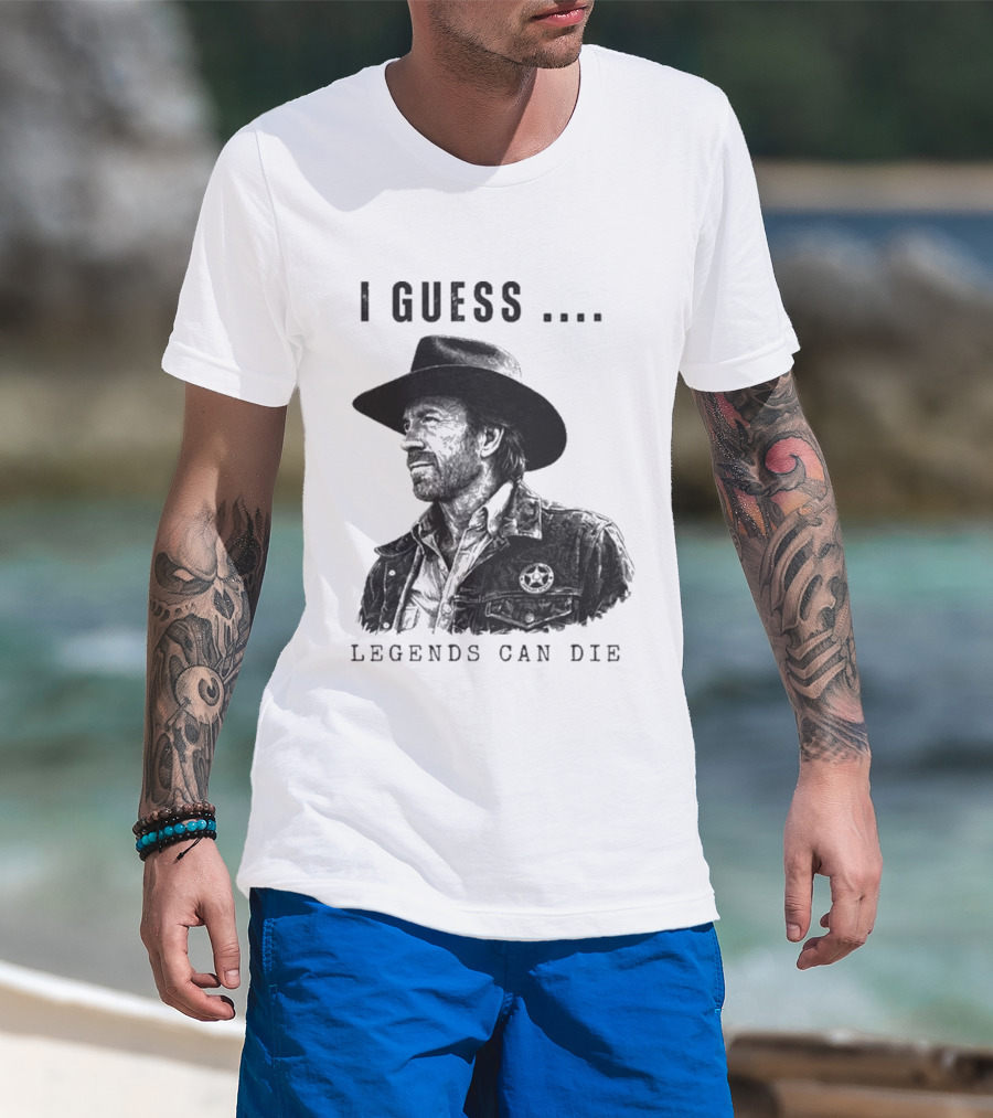 I Guess Legends Can Die Rugged Cowboy T-Shirt